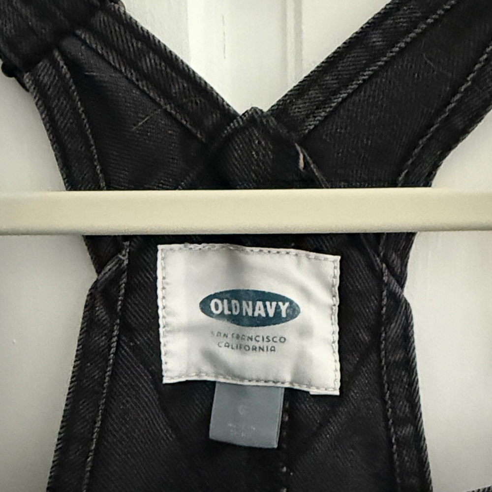 Old Navy Dark Denim Overalls